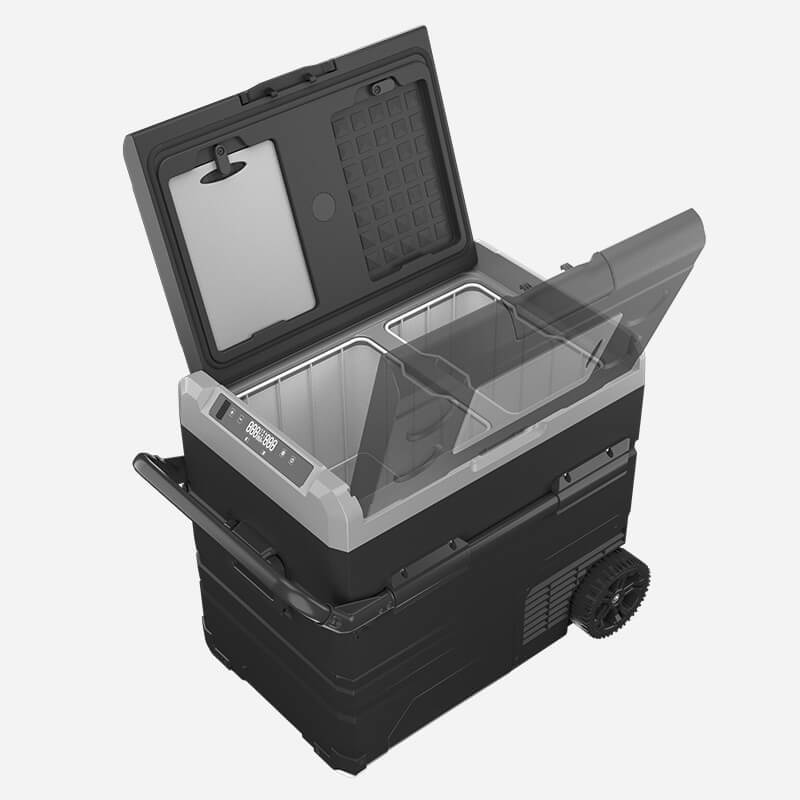 מקרר מקפיא לרכב/ צידנית חשמלית Alpicool דגם TWW35 ( כולל סוללה) – תמונה 5