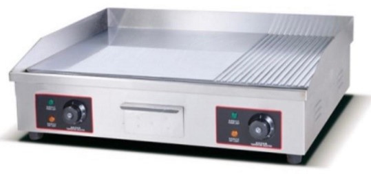 פלטת צלייה חשמלית 70/50 ס"מ 1/3 מחורץ מבית NESLINE