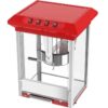 מכונת פופקורן קטנה אדומה 450/375/585 מ"מ ET-POP6
