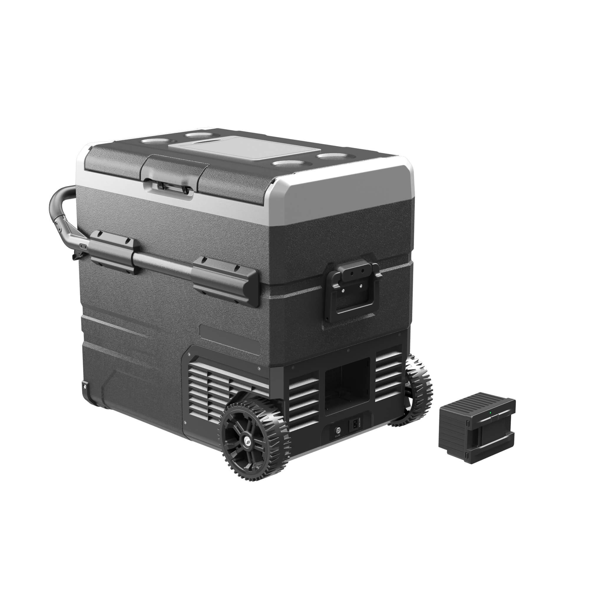 מקרר מקפיא לרכב/ צידנית חשמלית Alpicool דגם TWW55 ( כולל סוללה) – תמונה 4