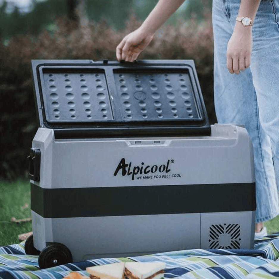 מקרר מקפיא לרכב / צידנית חשמלית Alpicool דגם T60 – תמונה 2