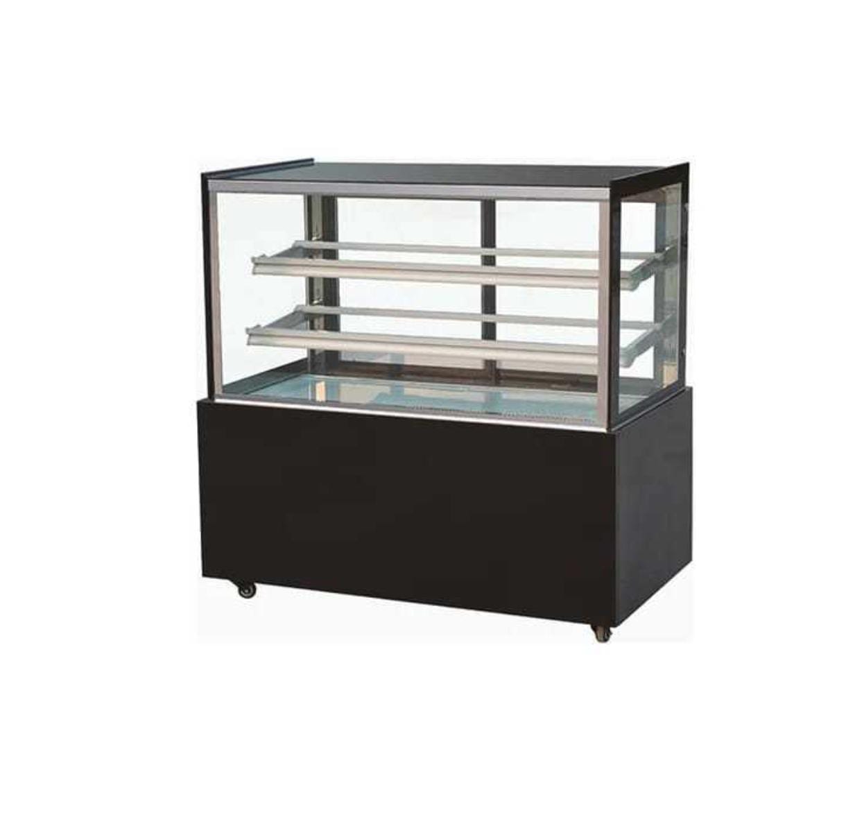 מקרר עוגות זכוכית ישרה 120 ס"מ WZ-120 120/62/120 ס"מ